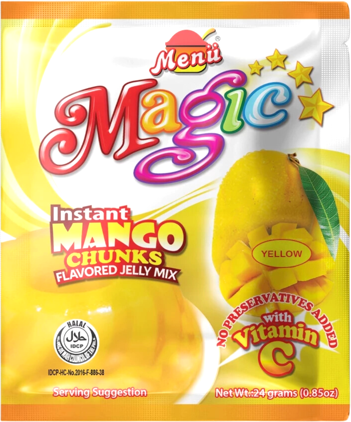 Menu Magic Jelly Mango