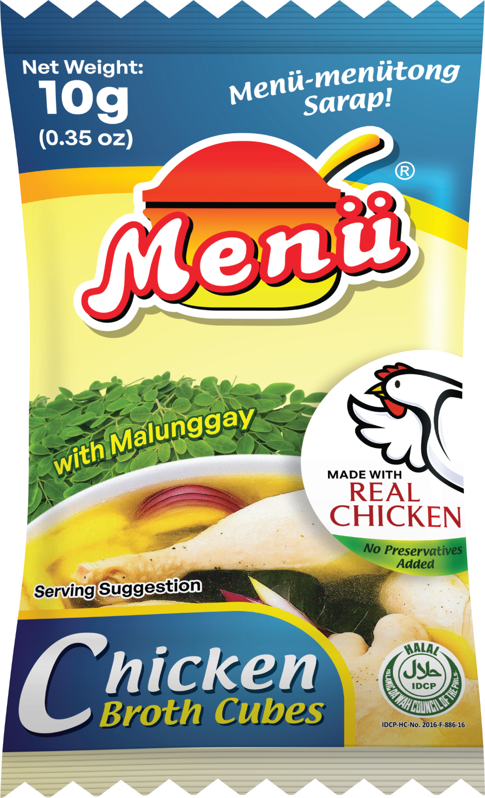 Menu Chicken Broth cubes 10g
