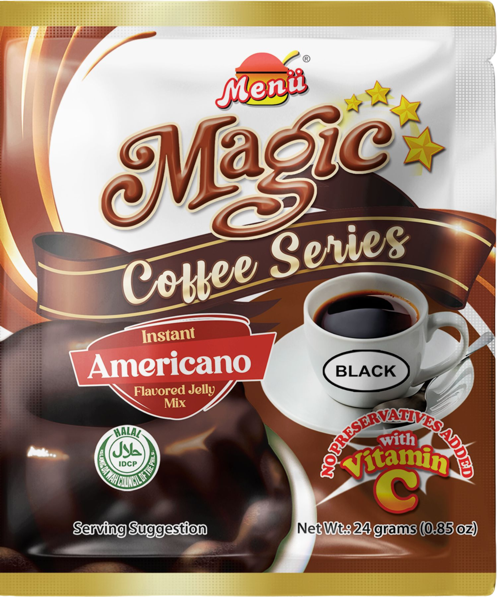 Menu Magic Jelly Coffee Series Americano