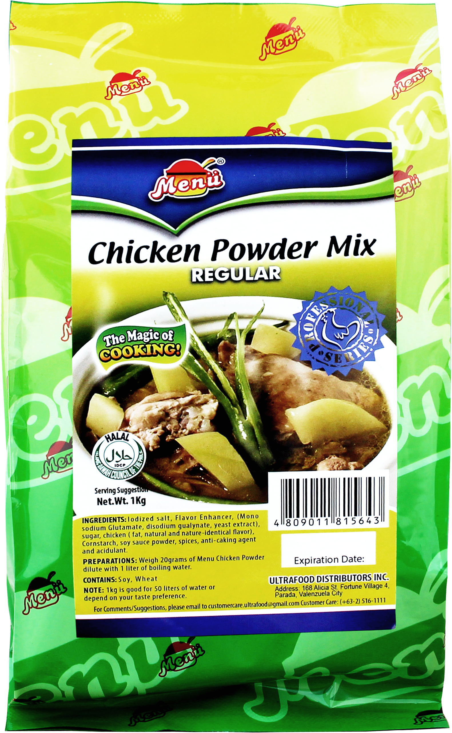 Menu Chicken Powder Mix 1kg