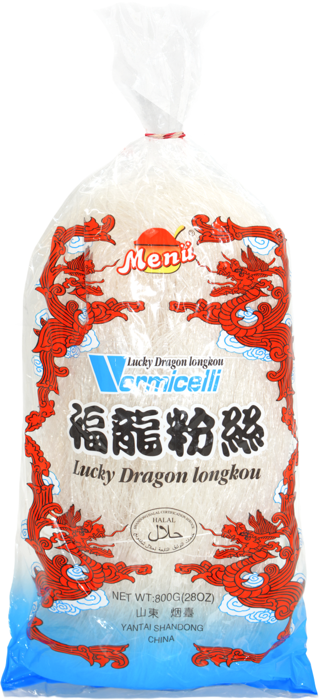 Menu Lucky Dragon Longkou Vermicelli Sotanghon Noodles 800G