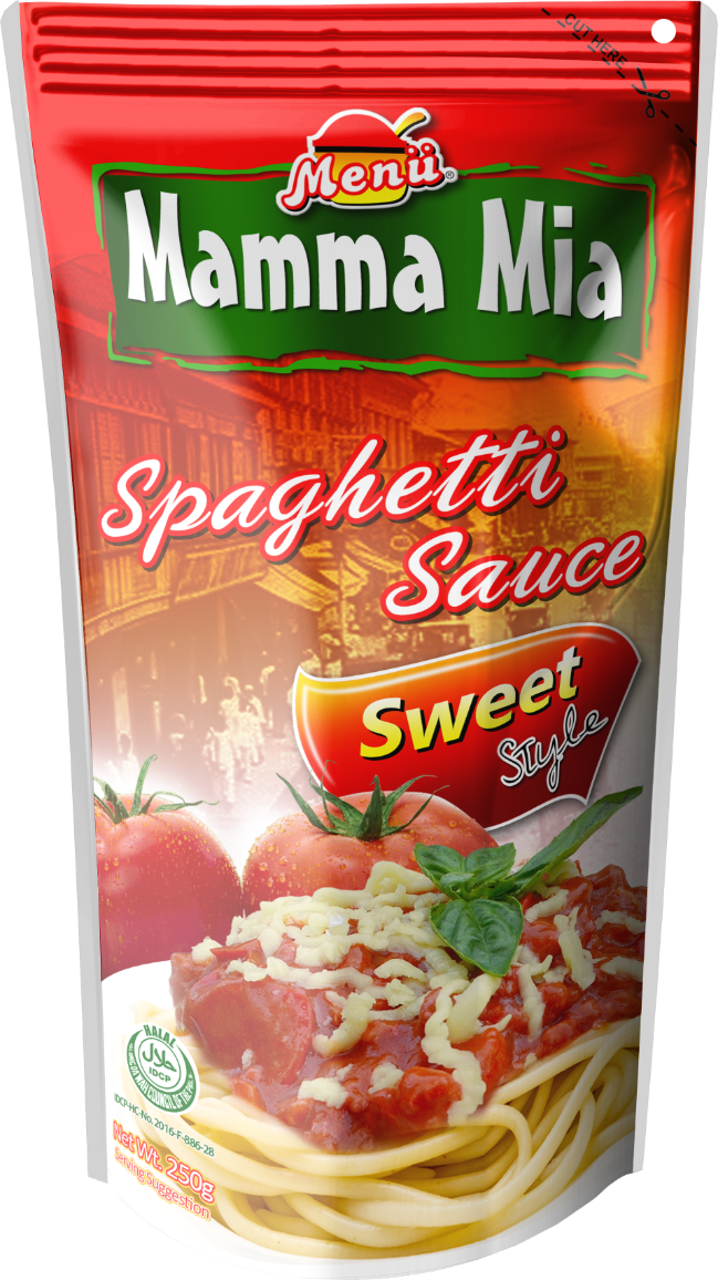 Menu Mamma Mia Sweet Style Spaghetti 250g