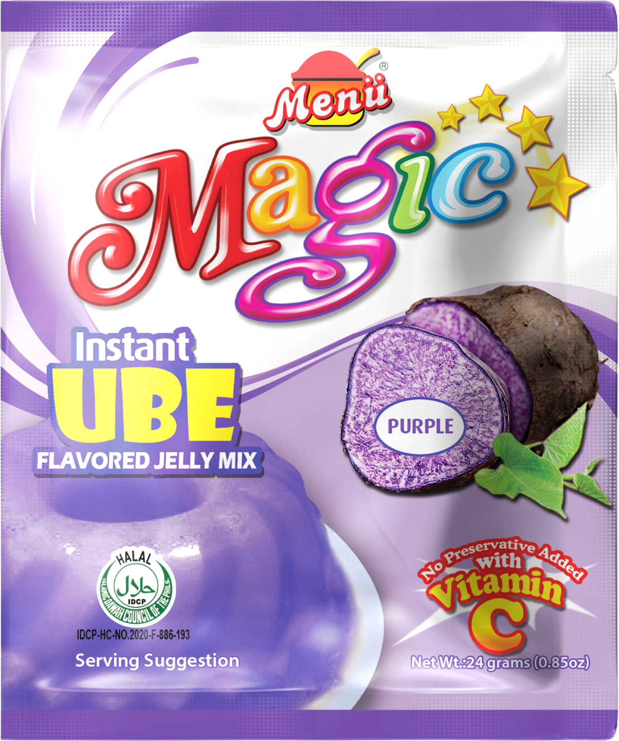 Menu Magic Jelly Ube