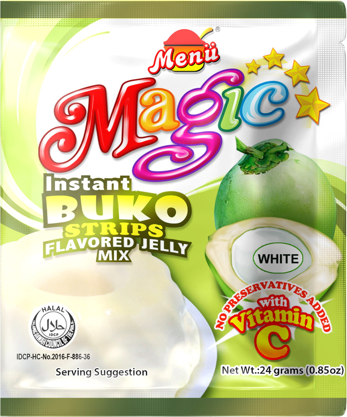 Menu Magic Jelly Buko Strips