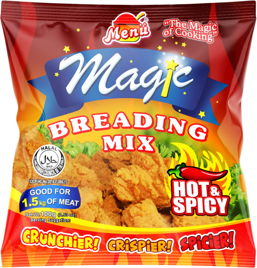 Menu Magic Breading  Hot & Spicy