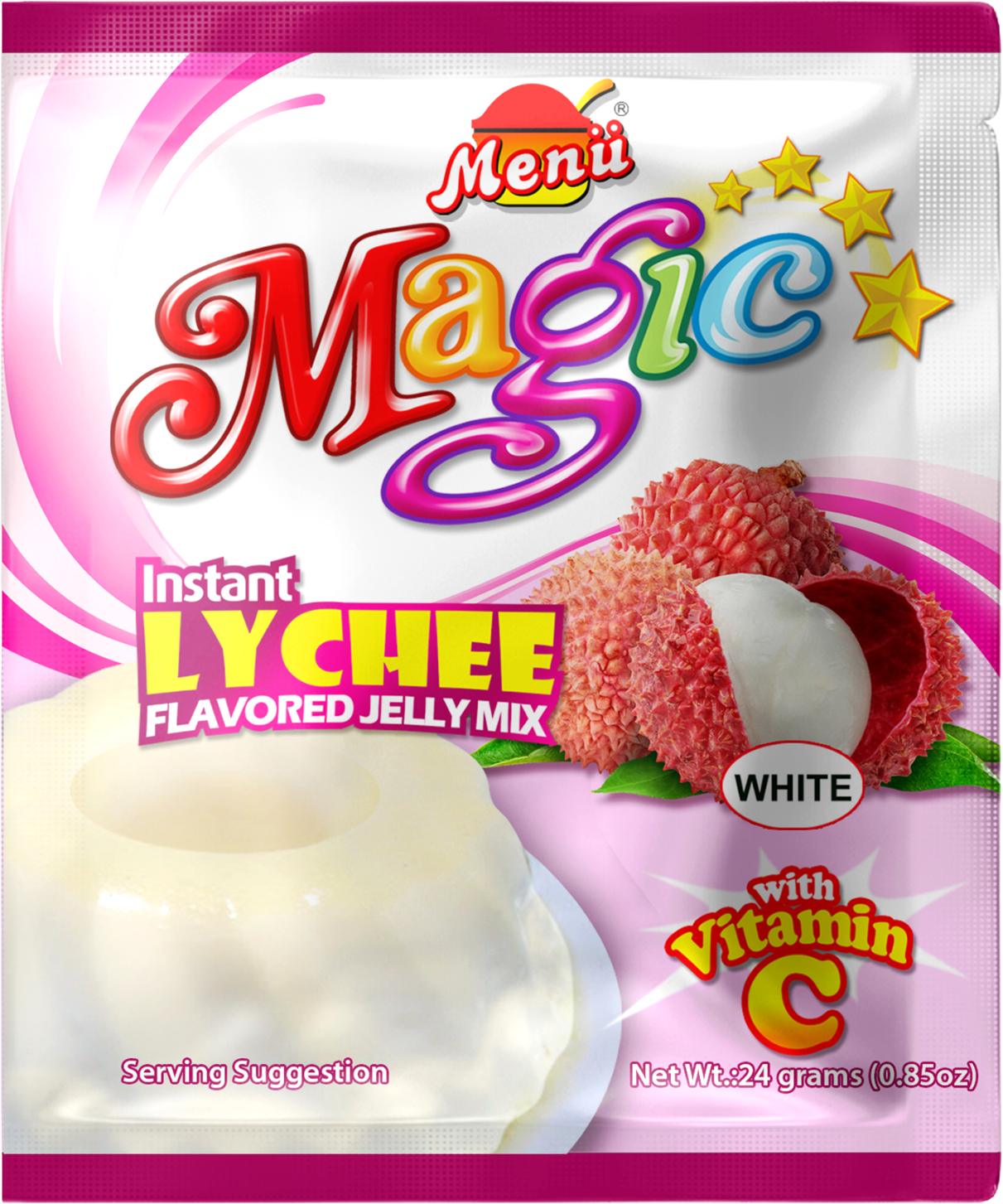 Menu Magic Jelly Lychee