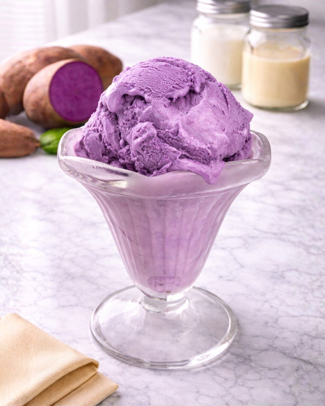 Ube Ice Cream image