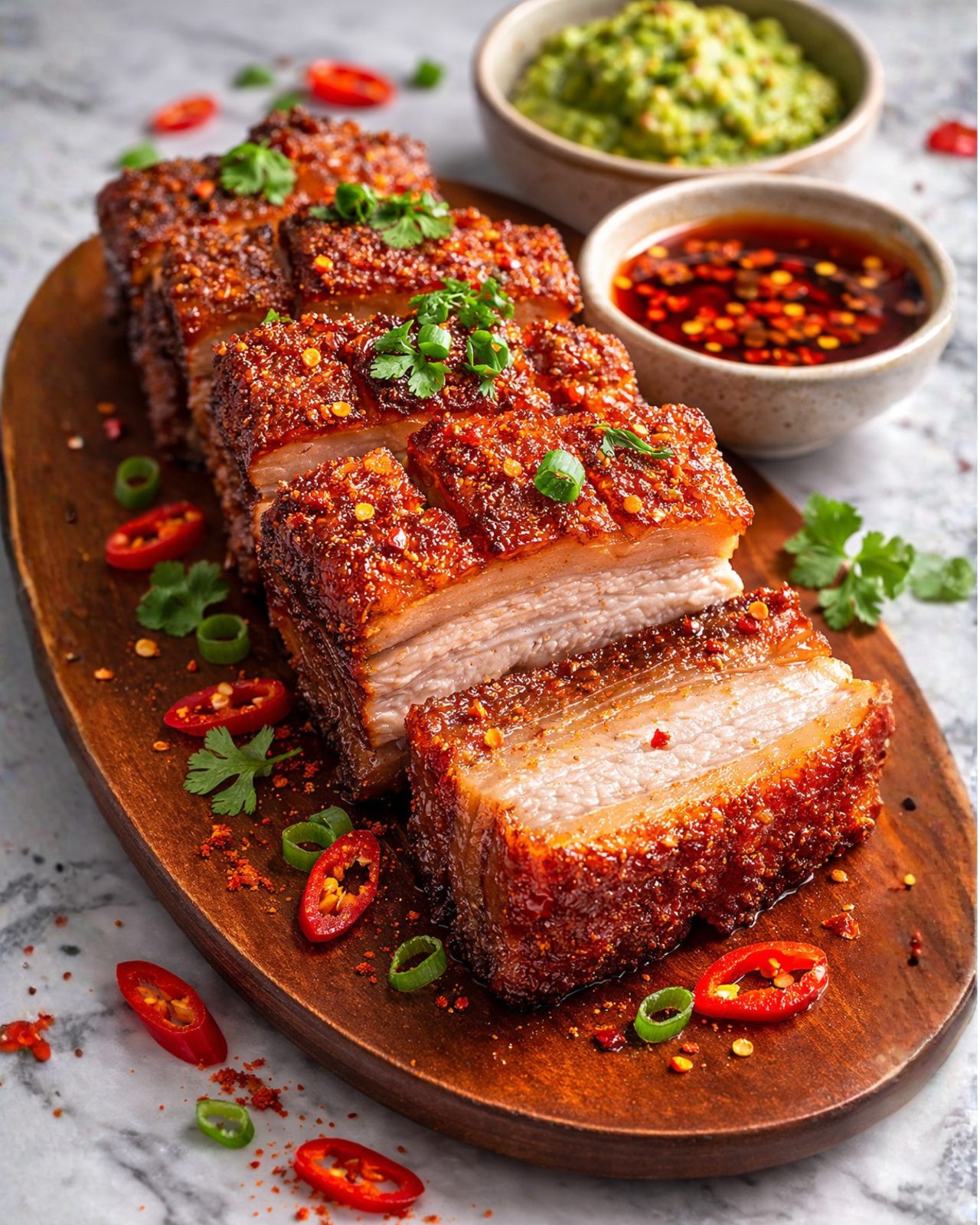 Crispy Pork Belly with Chili image