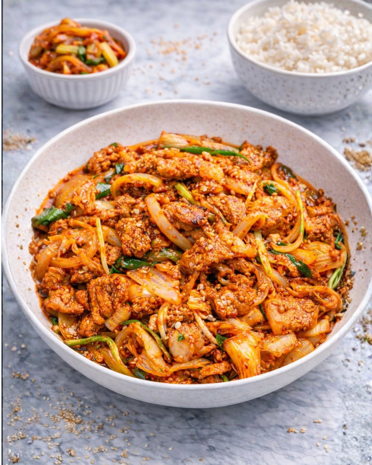 Pork and Kimchi Stir-Fry image