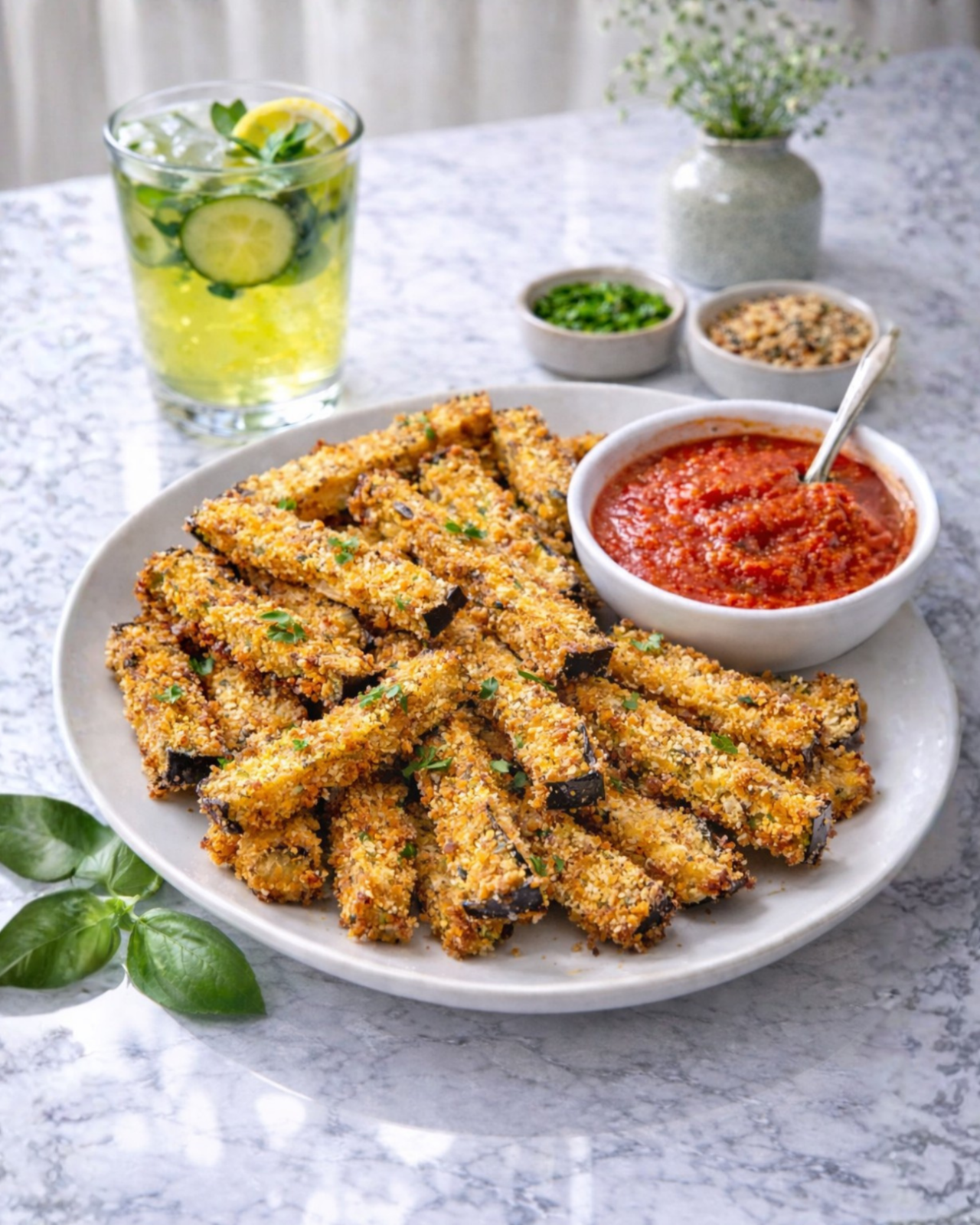 Spicy Eggplant Crisps image