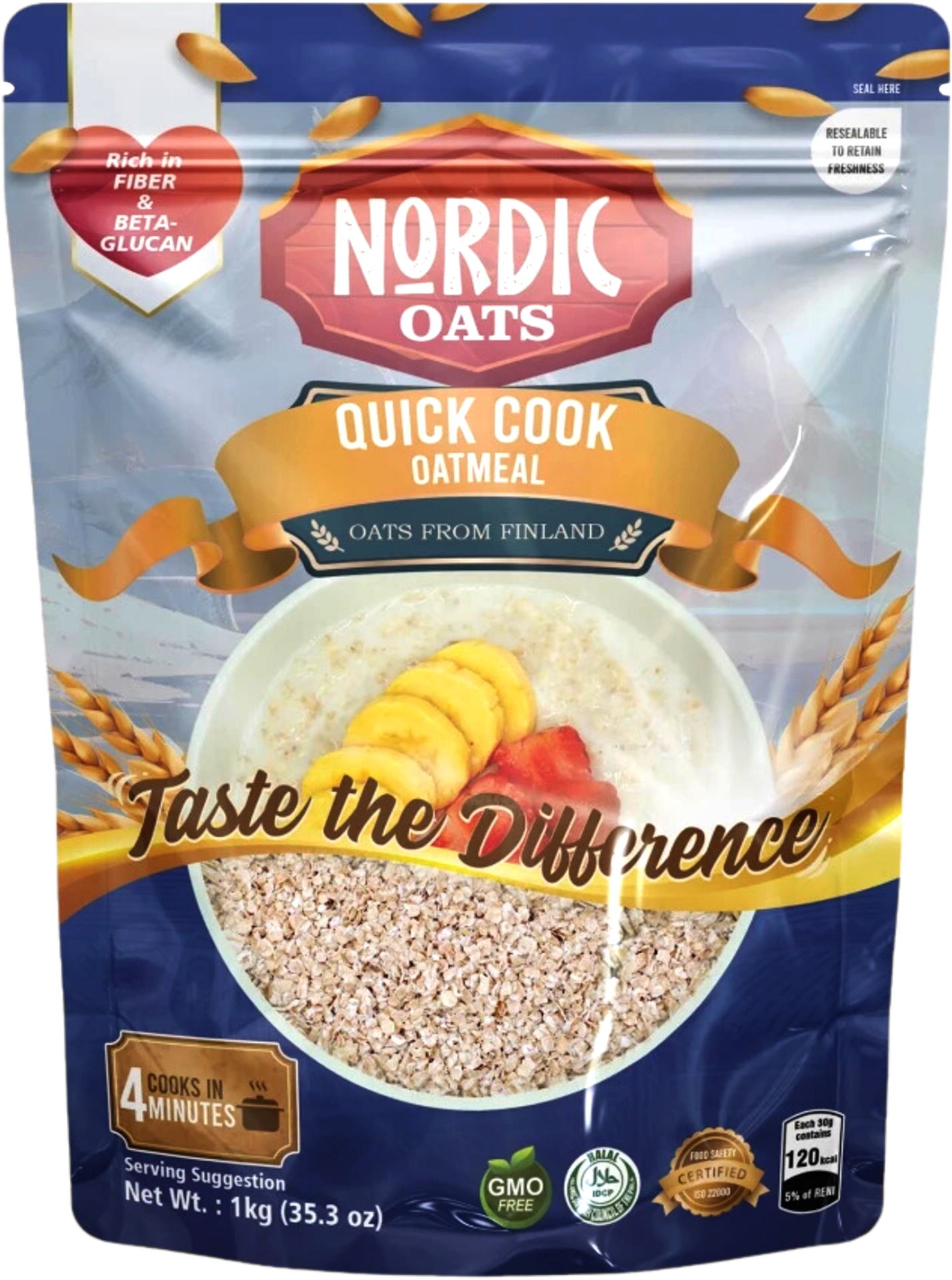 Nordic Quick Cook Oatmeal thumbnail 3