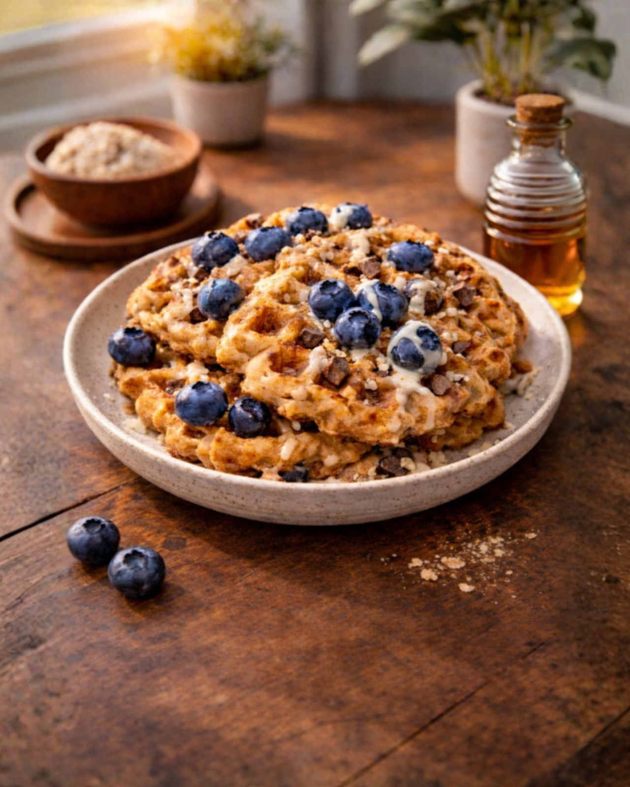 Oat Waffles