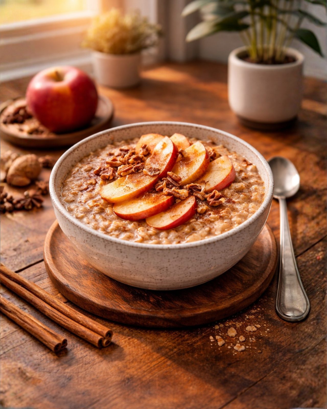 Apple Cinnamon Oatmeal